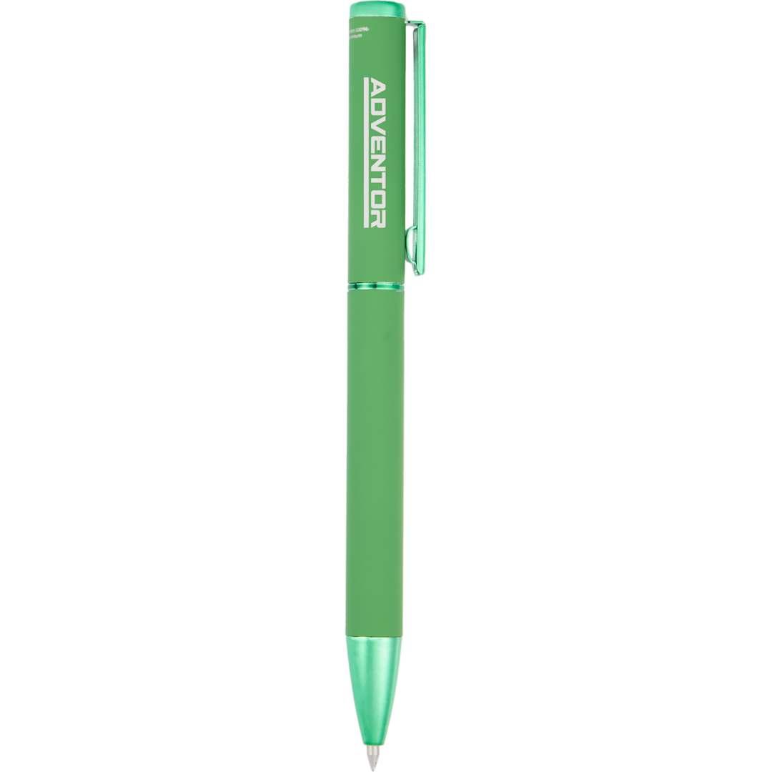 Harper soft touch recycled aluminum gel pen Black miniatura 6