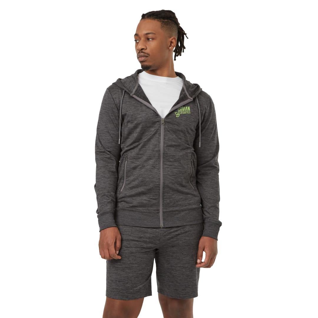 Tentree stretch knit zip up - mens Blue miniatura 22