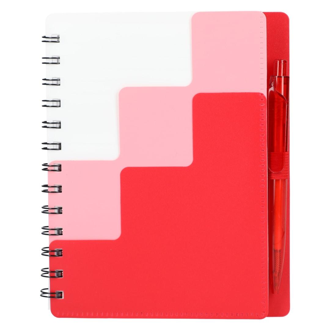5 X 7 recycled pace spiral notebook w pen Black miniatura 11