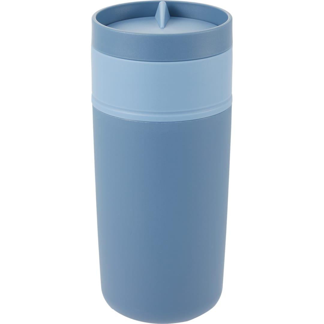 Kona rpp double wall tumbler w/ swivel lid 16oz Dark Gray miniatura 26