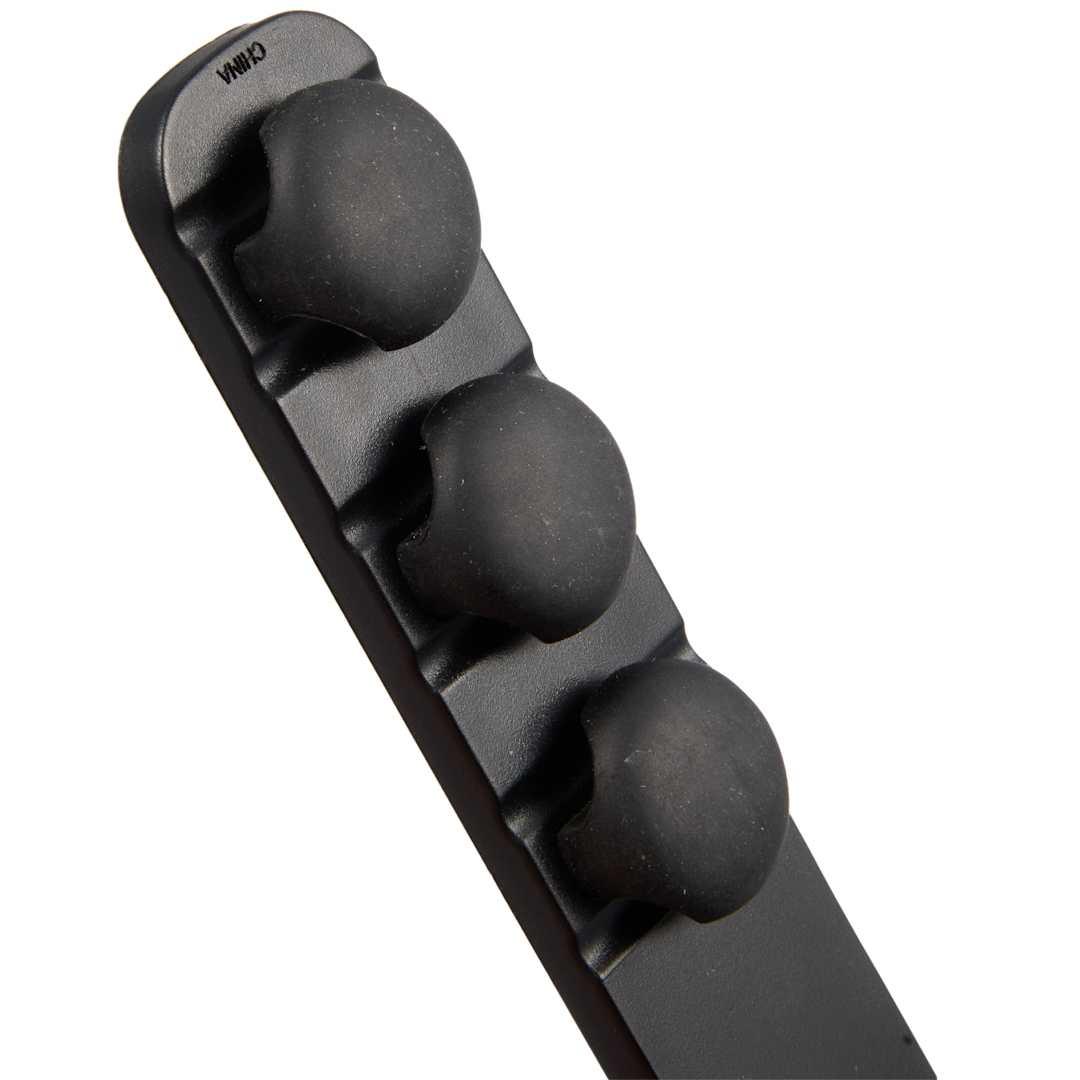 Cable buddy desktop cable organizer Black miniatura 3