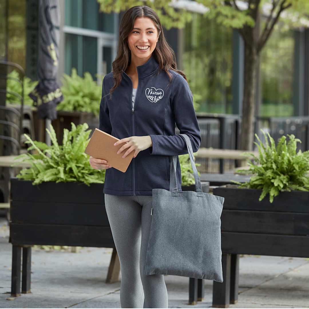 Merritt eco knit full zip - womens Navy Blue miniatura 13