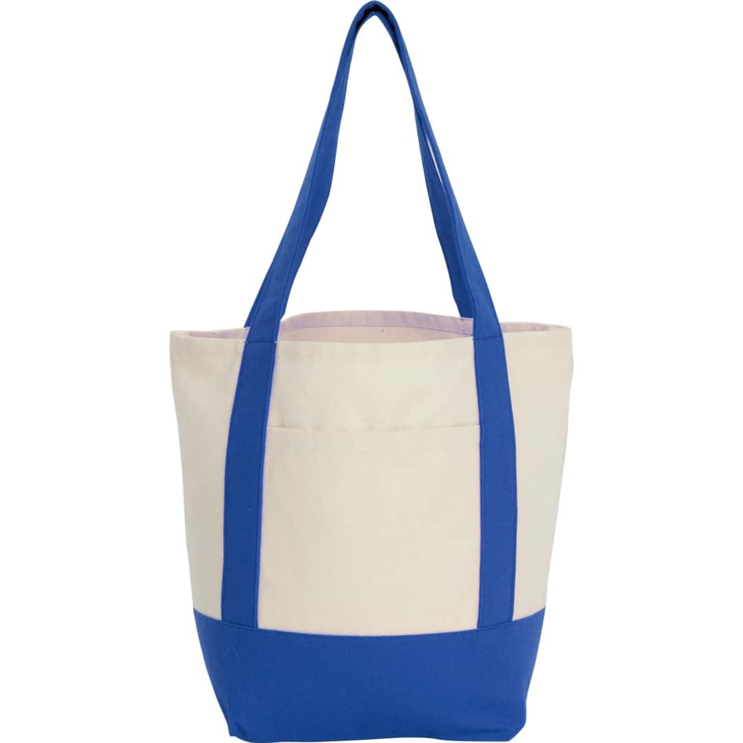 Mini recycled 8oz cotton canvas tote Red miniatura 10