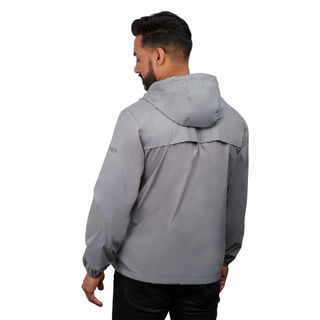 Avas eco 1/4 zip anorak - gender neutral Grey miniatura 11