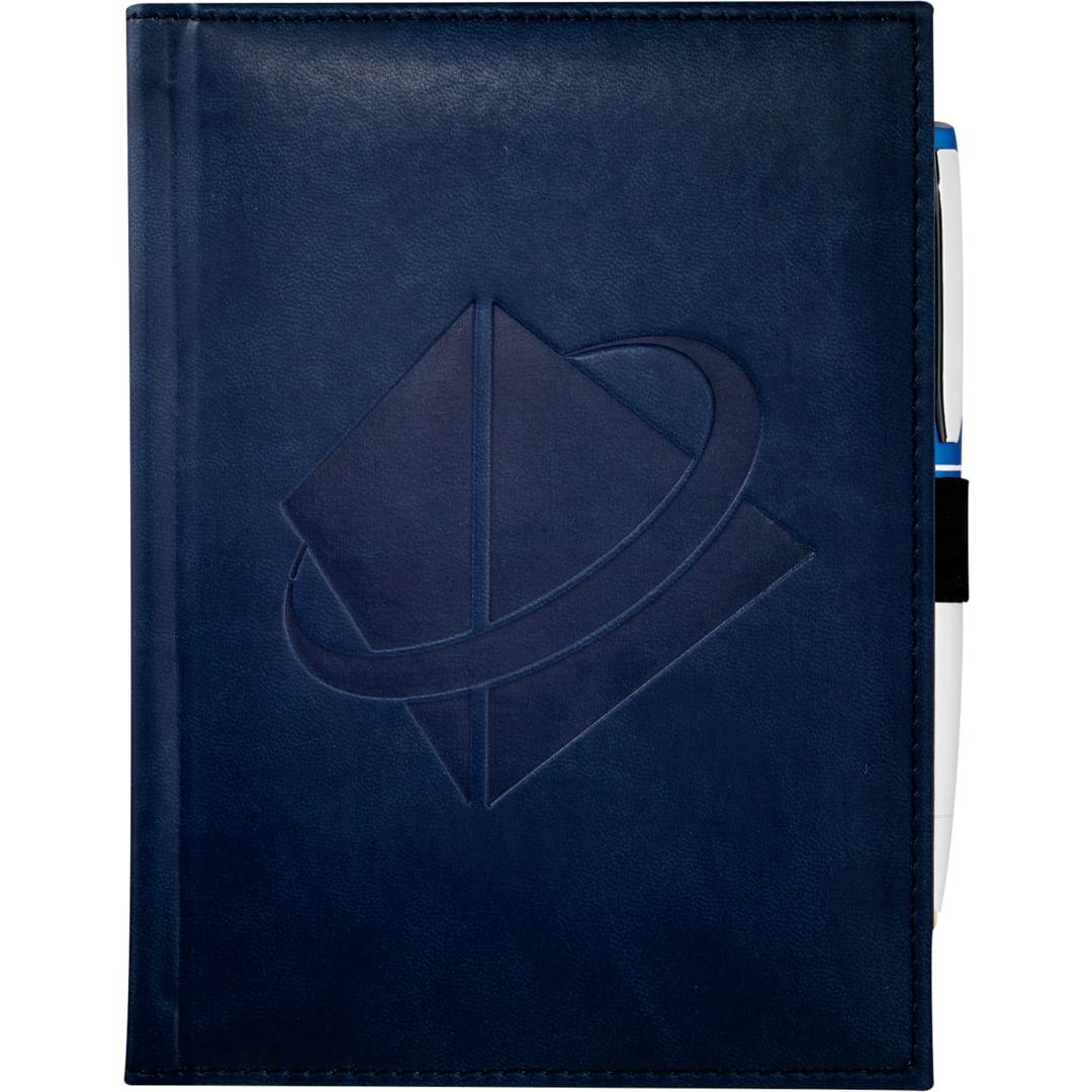 Fsc® mix 5 x 7 pedova™ bound journal Navy Blue miniatura 7