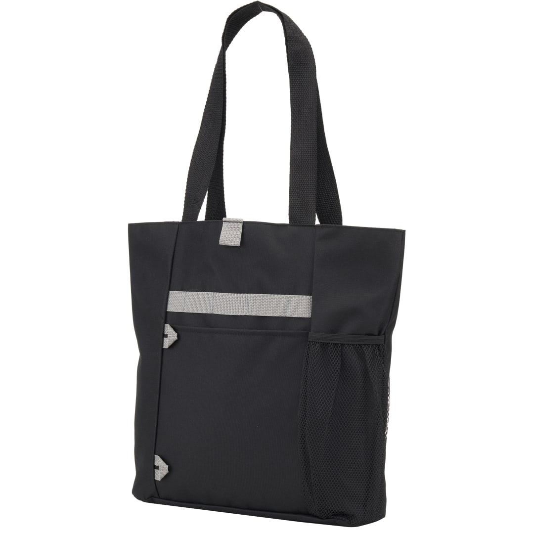 All-purpose rpet tote Black front
