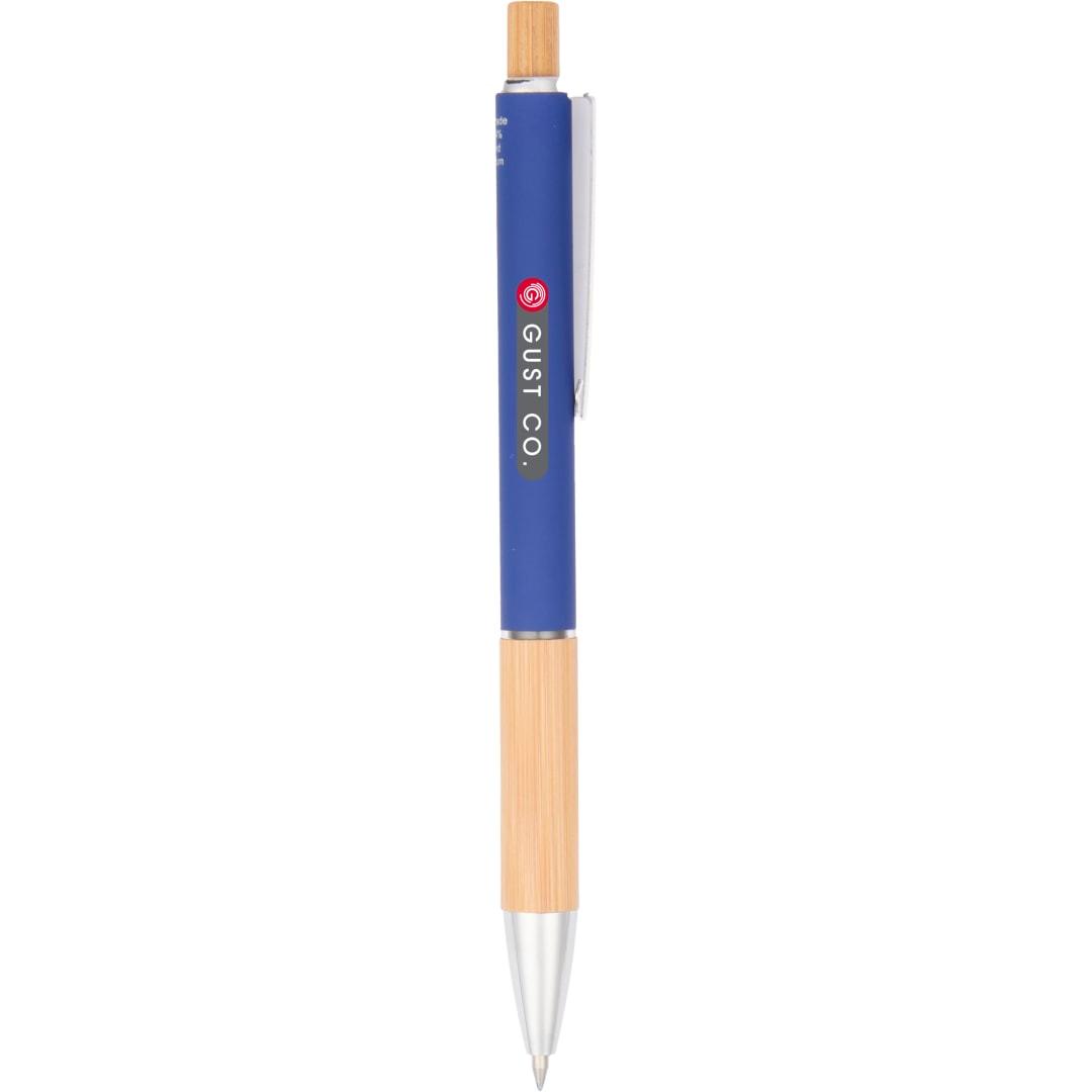 Bamboo ral soft touch ballpoint Black miniatura 5