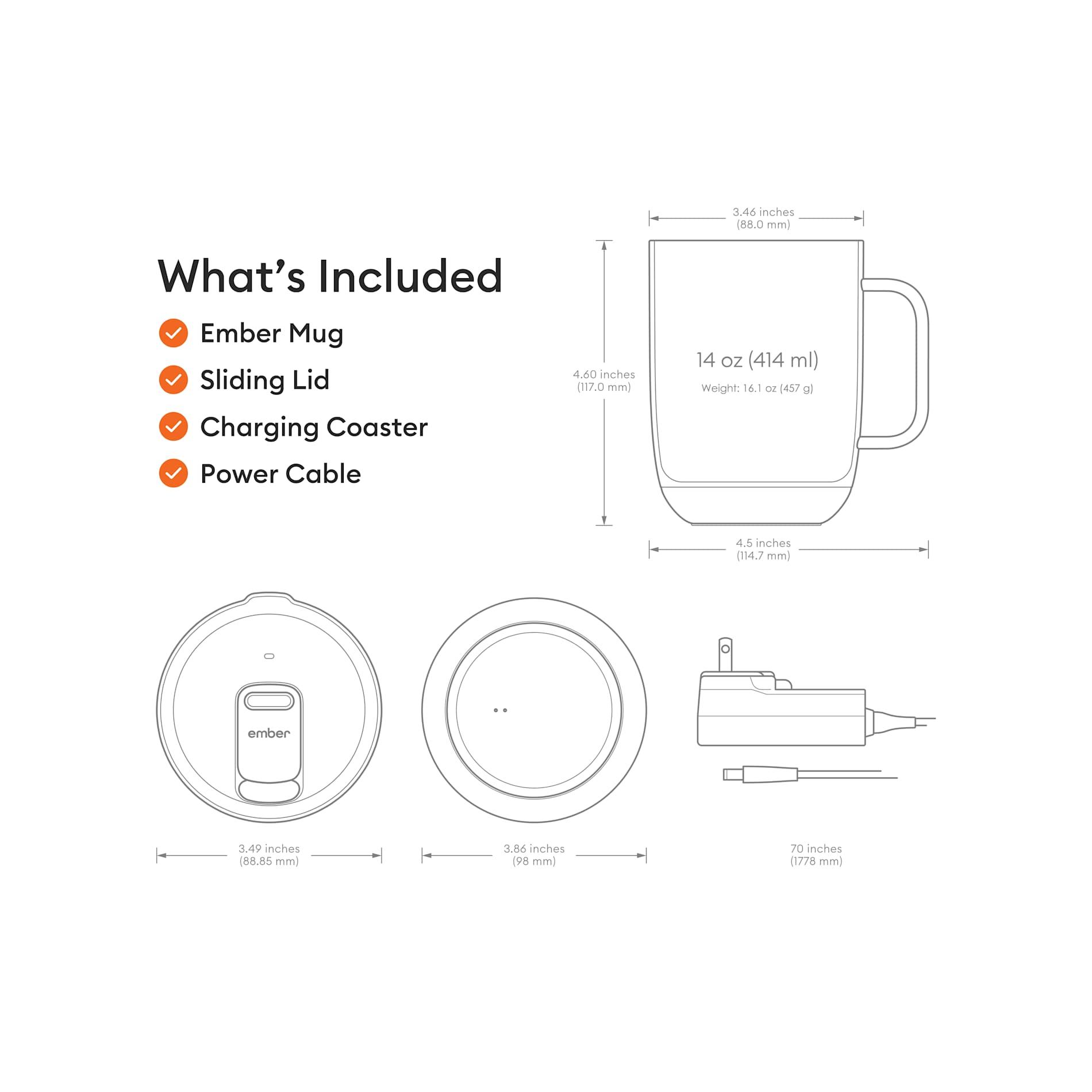 Ember mug 3 14oz Black thumbnail 6