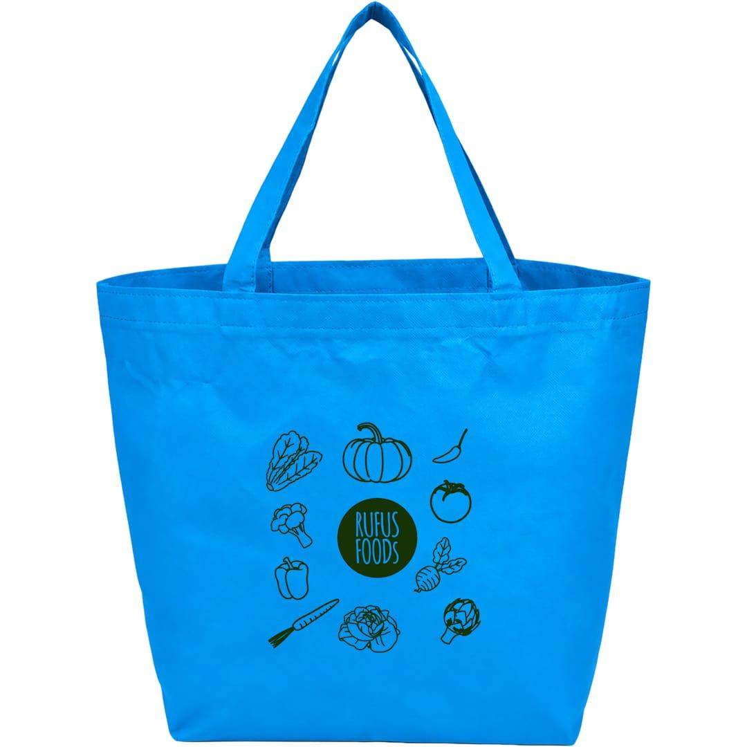 Yaya 100% recycled budget non woven shopper tote Black miniatura 43