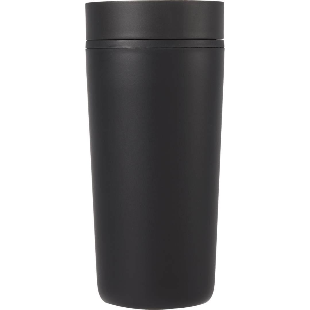 Lola recycled tumbler w/ 360 degree lid 16 oz Black miniatura 7