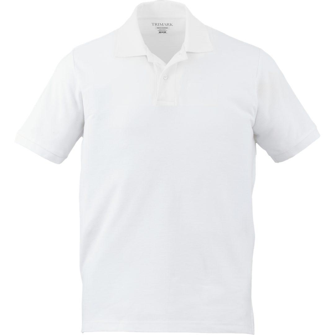 Palo short sleeve 100% cotton pique polo - mens White miniatura 3
