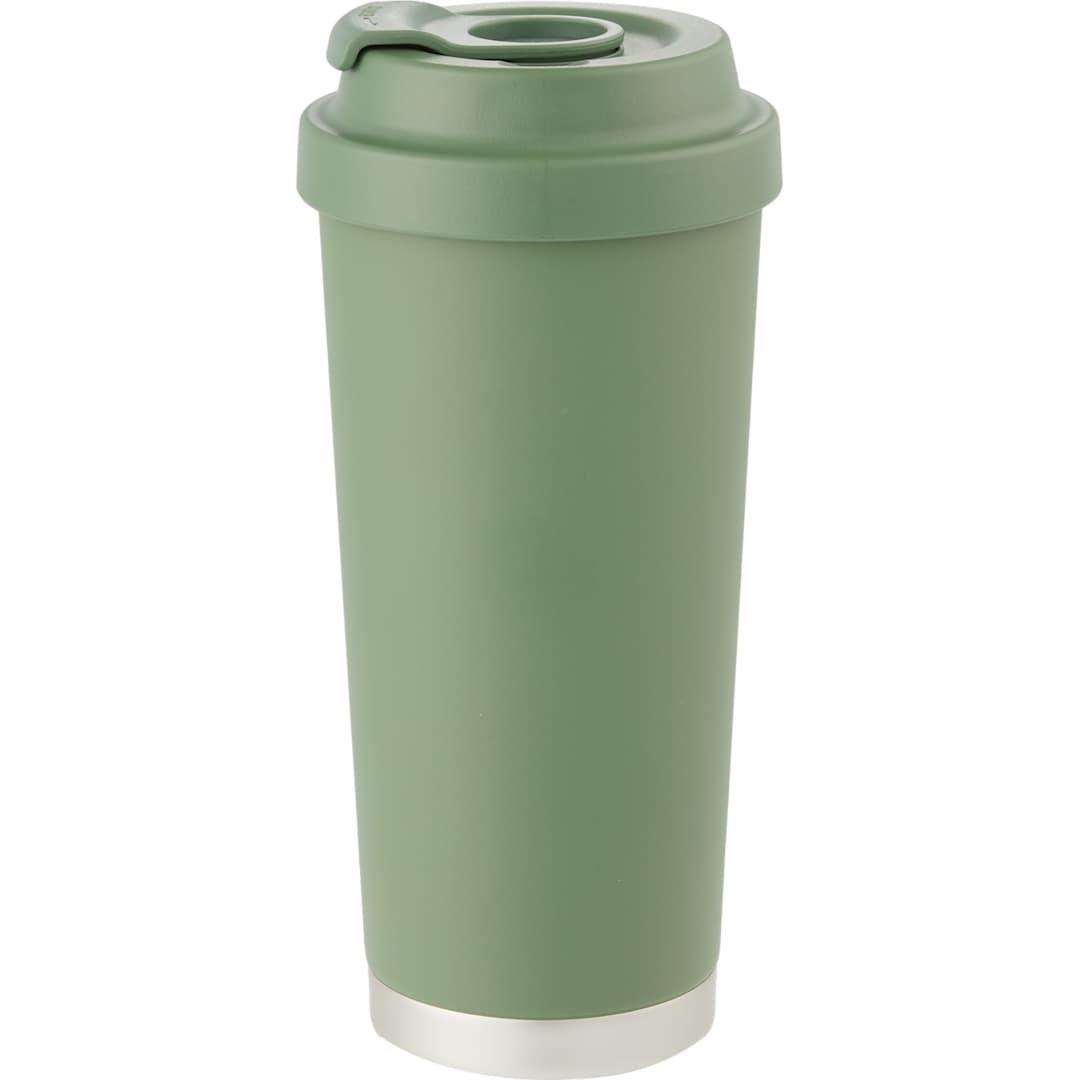 Haley vacuum tumbler one touch opening lid 16oz Black miniatura 26