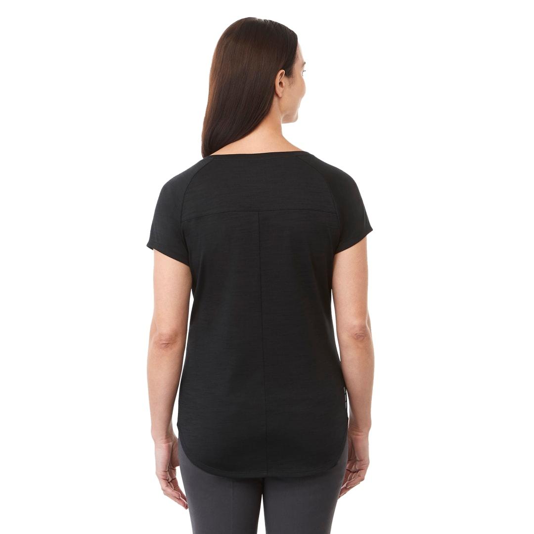 Womens amos eco ss top Blue miniatura 25