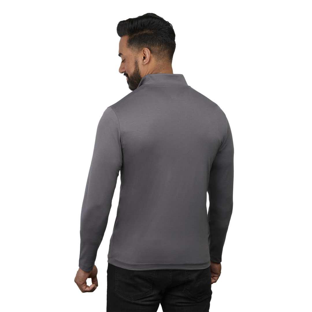 Izu everything performance eco 1/4 zip - mens Navy Blue miniatura 14