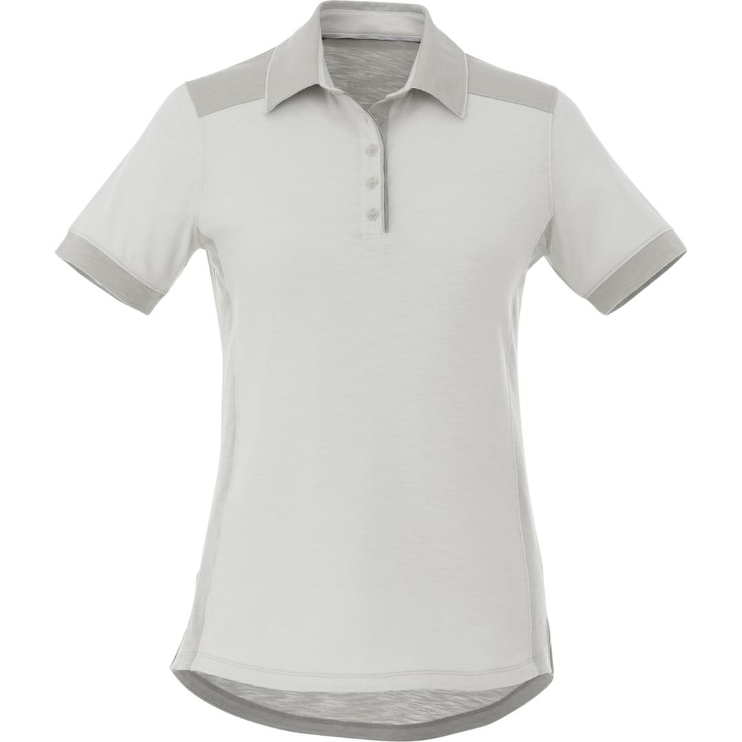 Womens laramie short sleeve polo Blue miniatura 8