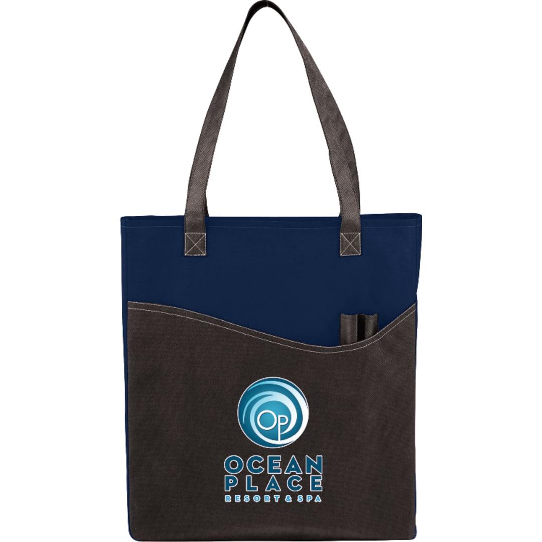 Rivers pocket non-woven convention tote Green miniatura 12
