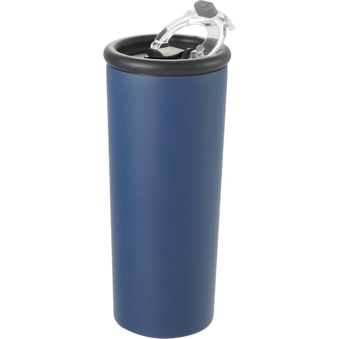 Kyser recycled vacuum tumbler w/ straw 20oz Black miniatura 19