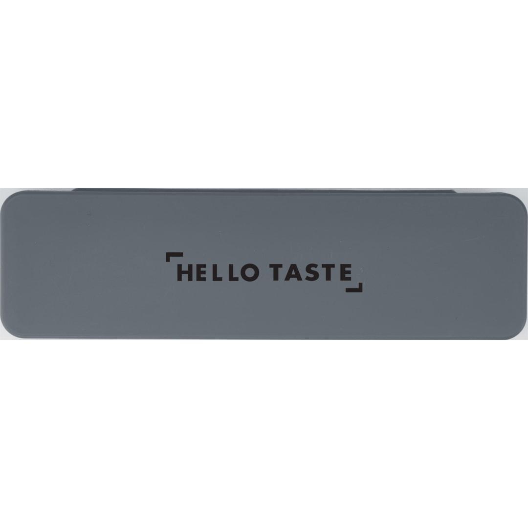 Recycled plastic utensil to go set Black miniatura 17
