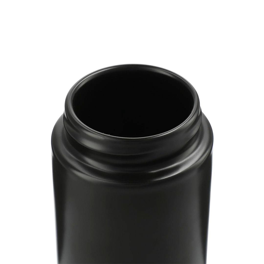 Arlo ceramic tumbler with bamboo lid 11oz Black miniatura 3