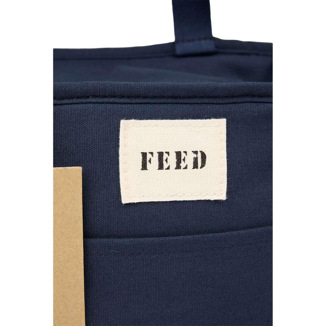 Feed organic cotton 9 can lunch cooler Natural miniatura 19