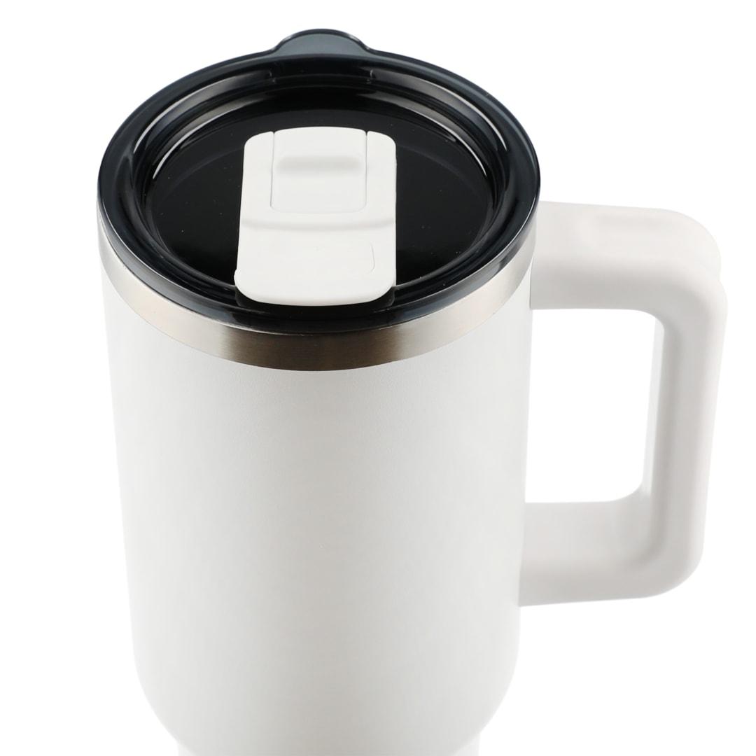 Pinnacle recycled travel tumbler with straw 40oz Black miniatura 50