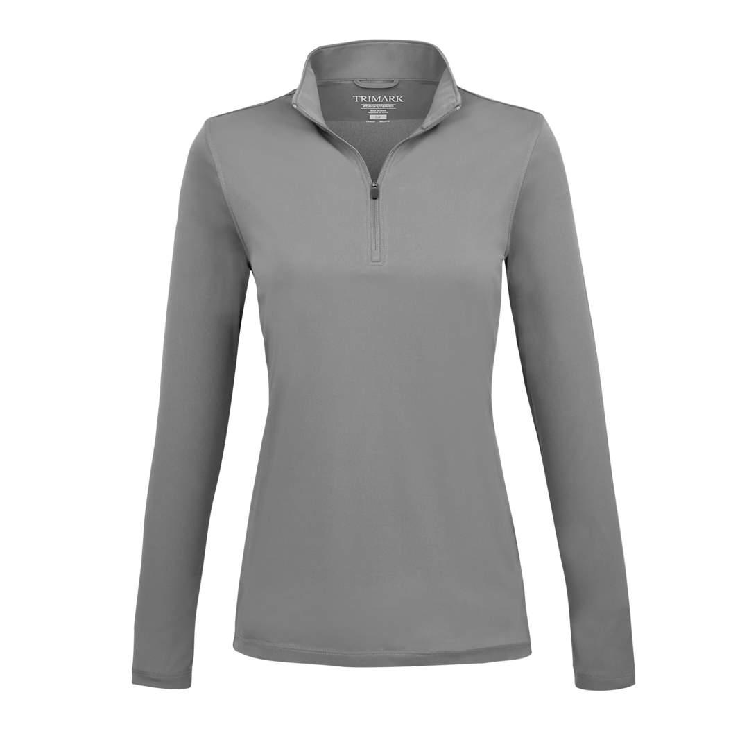 Dara knit quarter zip - womens Navy Blue miniatura 16