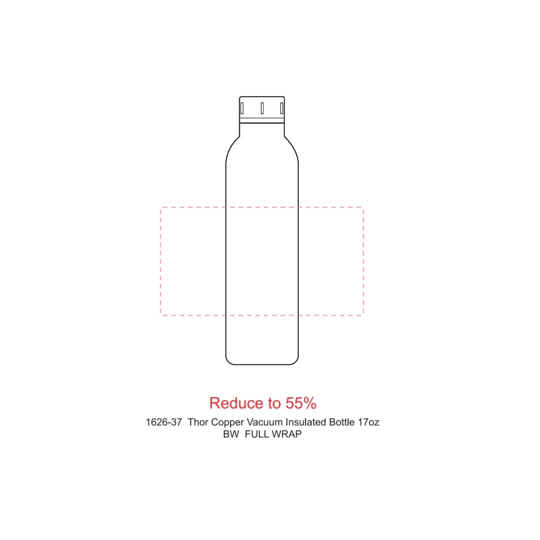 Thor copper vacuum insulated bottle 17oz White miniatura 7