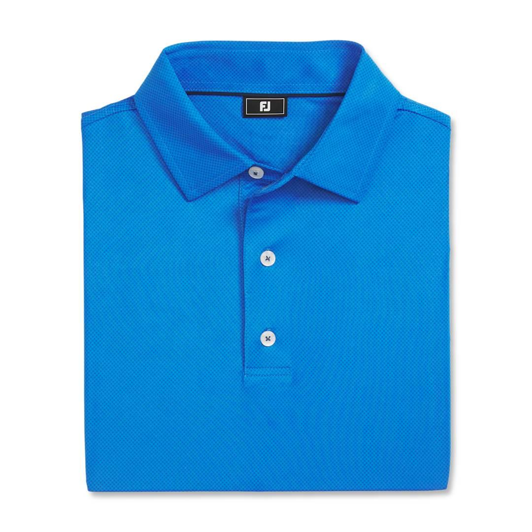 Footjoy mens tonal dot print polo Royal miniatura 10