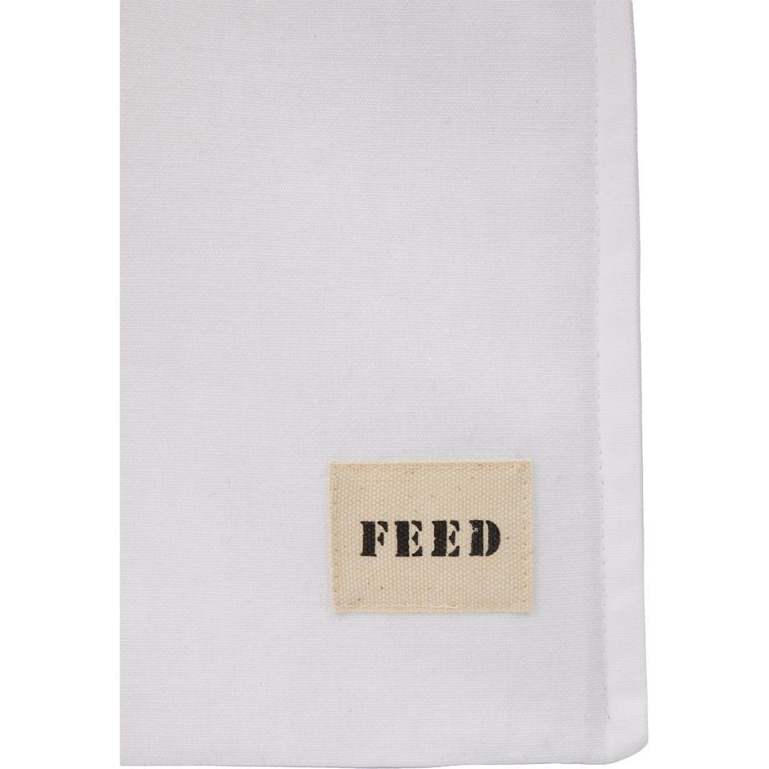 Feed organic cotton book tote Black miniatura 16