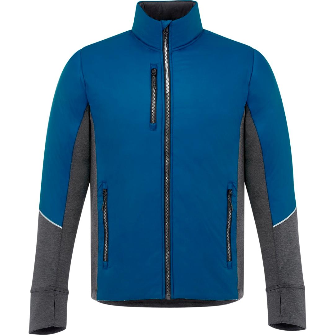 Mens fernie hybrid insulated jacket Black front
