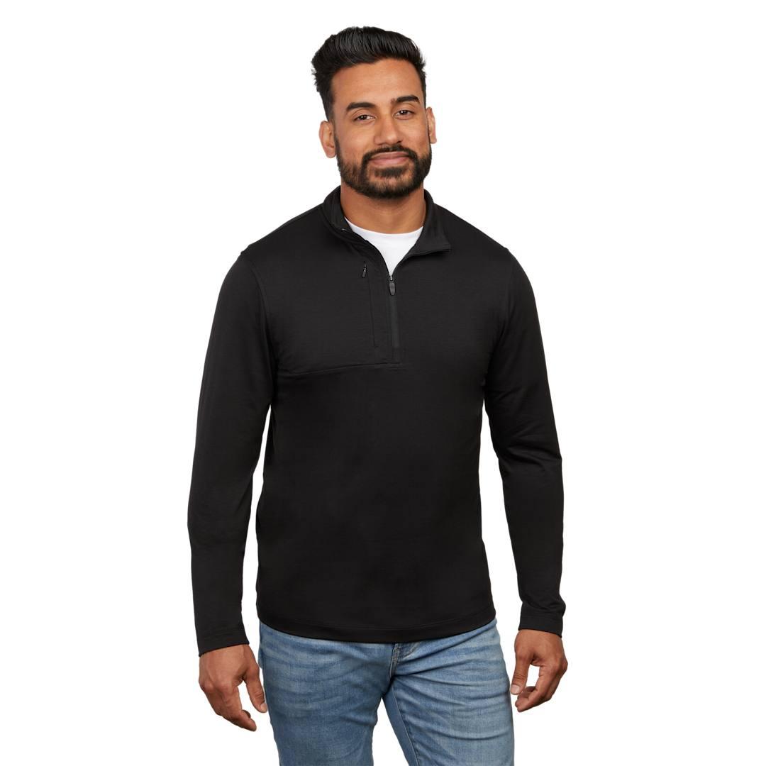 Izu everything performance eco 1/4 zip - mens Navy Blue miniatura 22