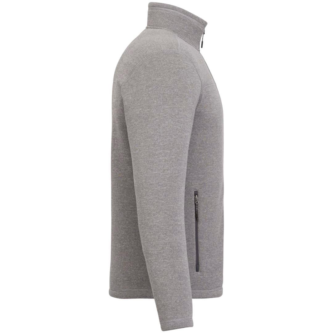 Darnell eco knit full zip - mens Grey miniatura 8