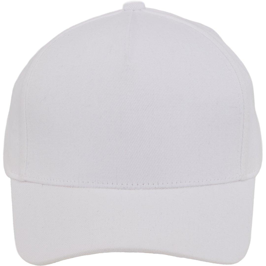 Recycled cotton twill 5 panel ballcap - unisex Black miniatura 5