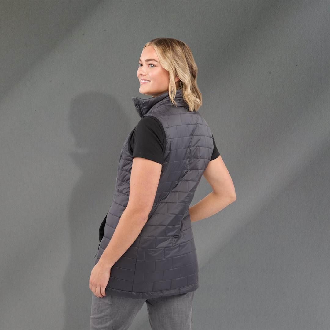 Womens telluride packable insulated vest Black miniatura 21
