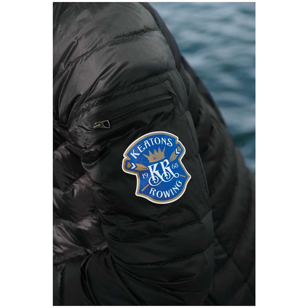 Mens whistler light down jacket Black miniatura 40