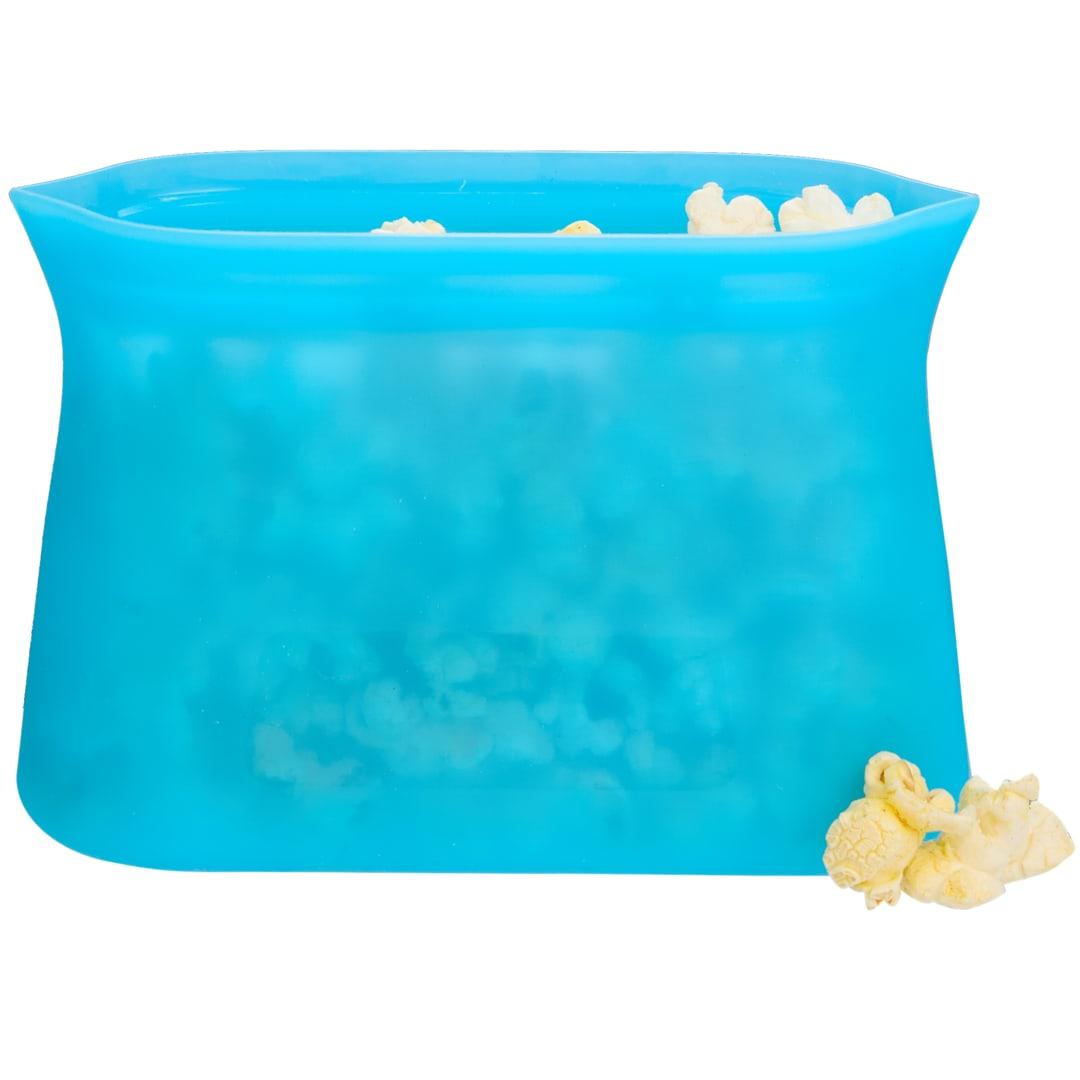 Zili silicone food storage bag 8oz Blue miniatura 3