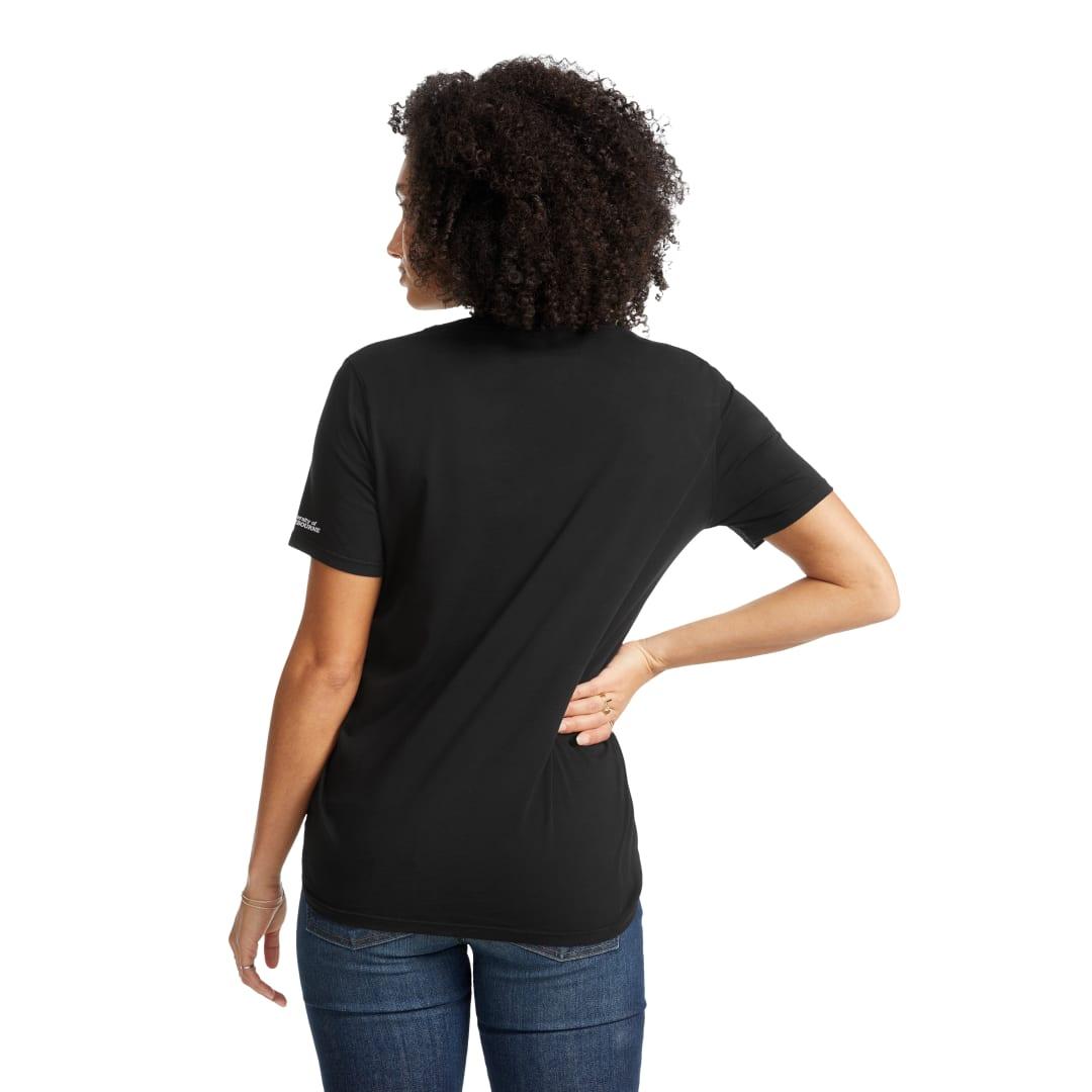 American giant classic cotton v-neck t - womens White miniatura 24