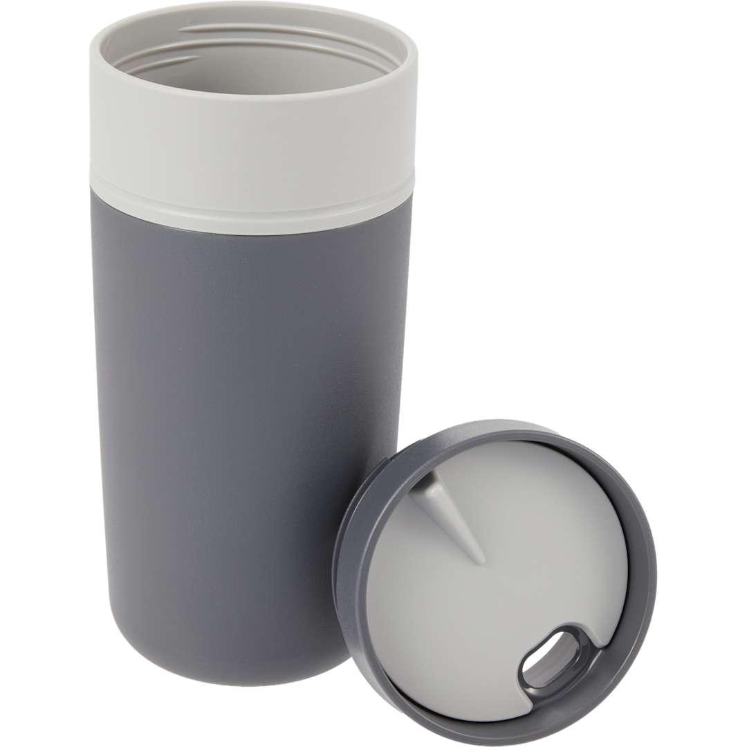Kona rpp double wall tumbler w/ swivel lid 16oz Dark Gray miniatura 4