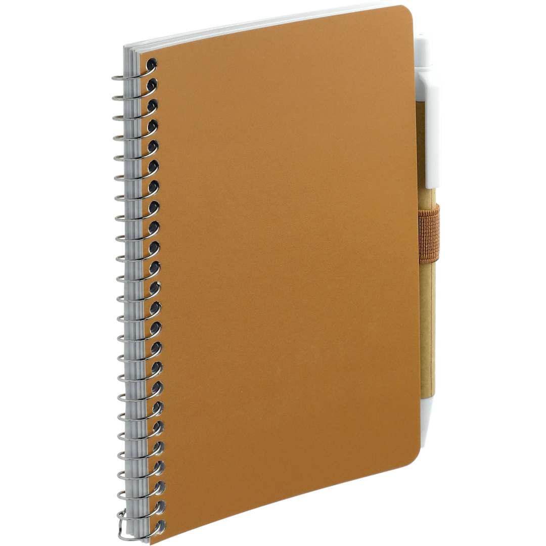 Fsc® mix 4 x 6 pocket spiral notebook with pen Black miniatura 18