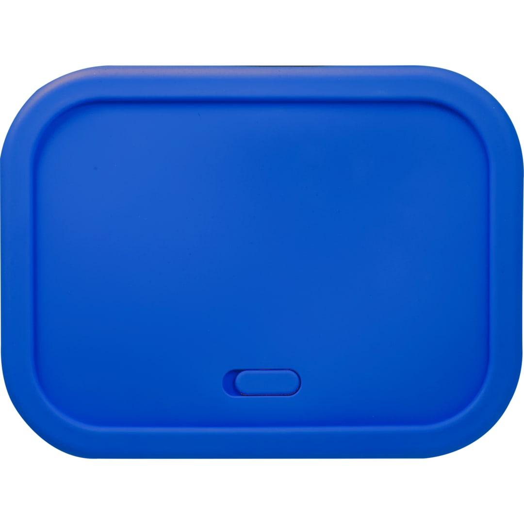 Silicone food storage box with air valve 44oz Several Colors miniatura 3