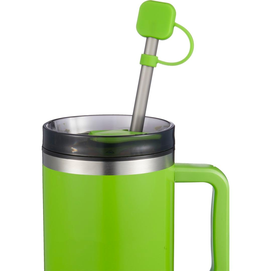 Silicone straw topper Black miniatura 10