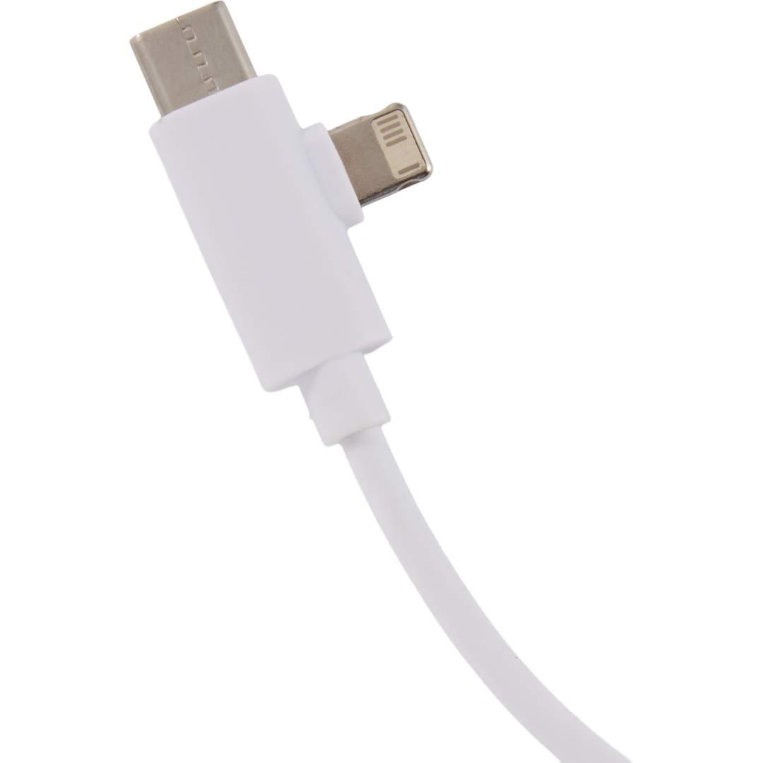 5-In-1 recycled long charging cable Black miniatura 12