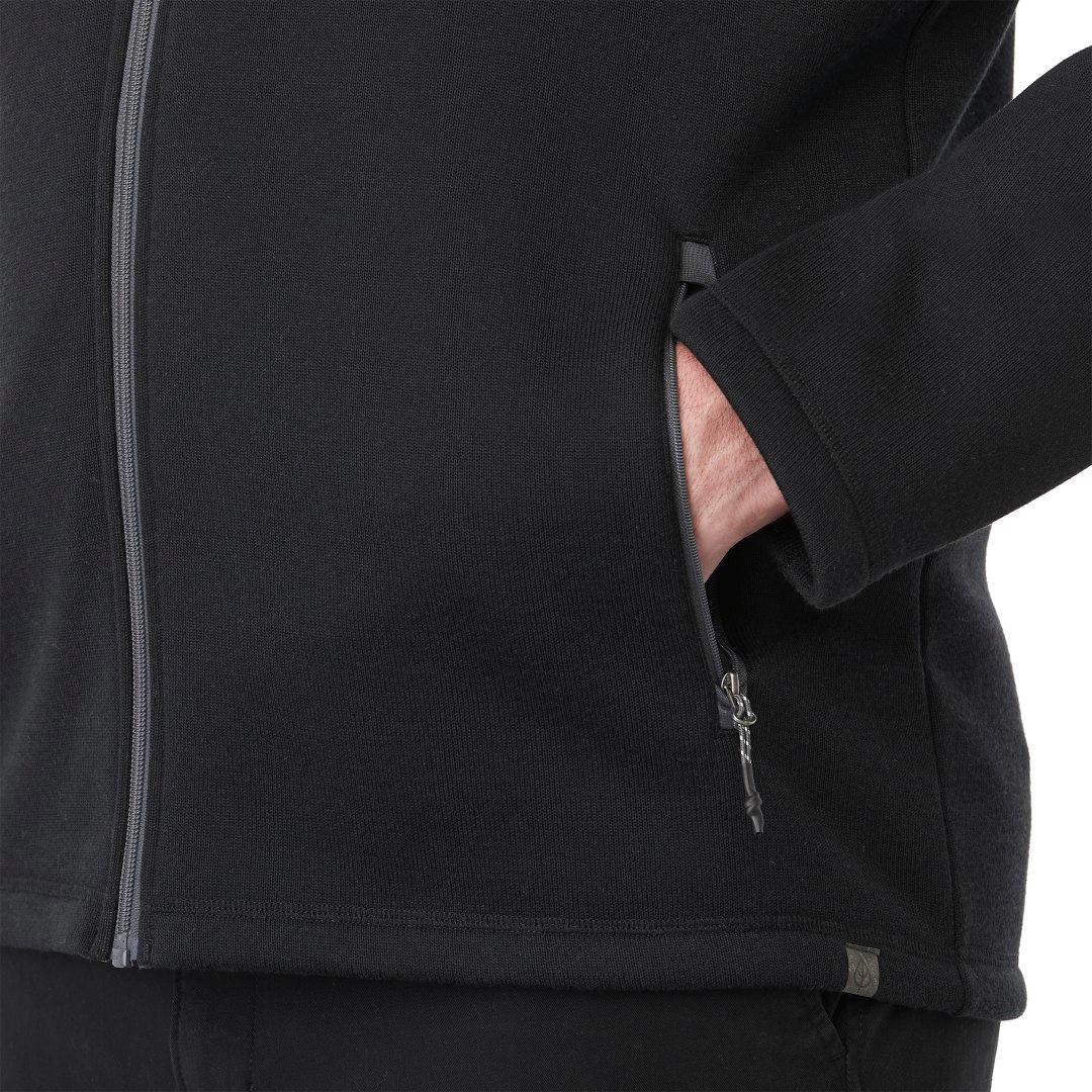 Darnell eco knit full zip - mens Grey miniatura 23