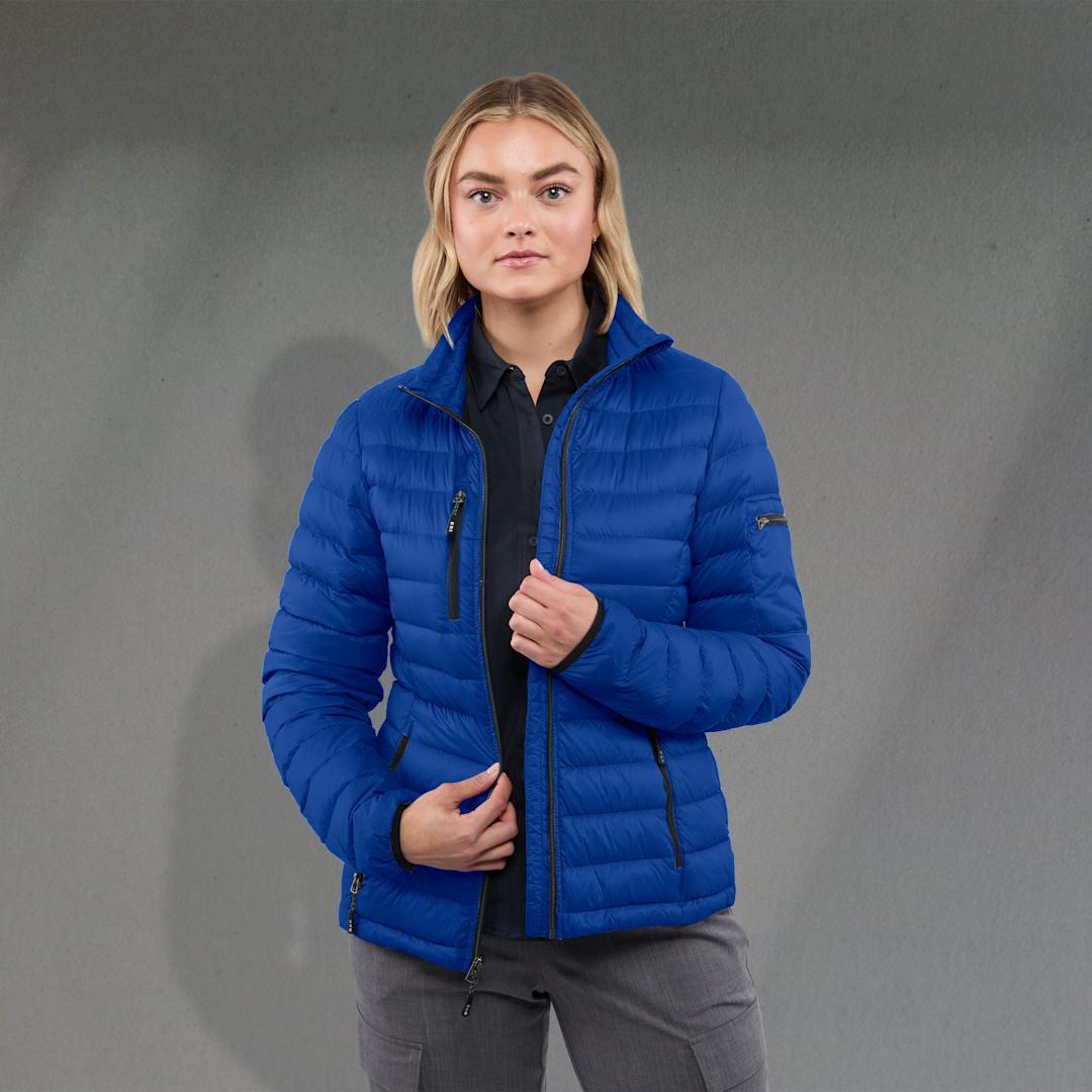 Womens whistler light down jacket Black miniatura 9