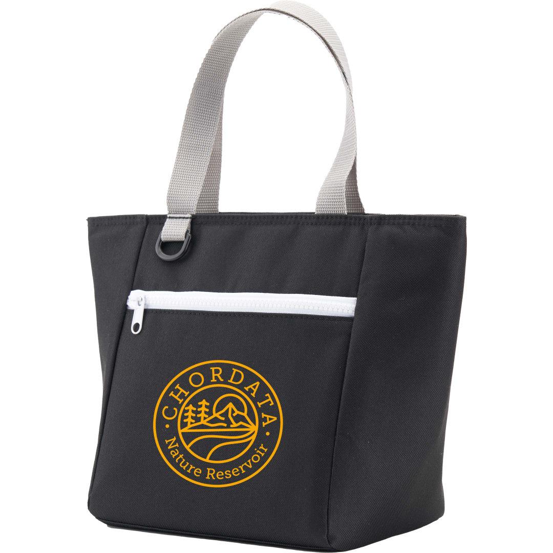 Focus rpet 6 can lunch cooler Black miniatura 6