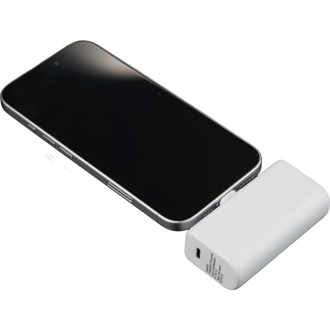 Stay powered 1200 mah power bank with type-c tip White miniatura 15