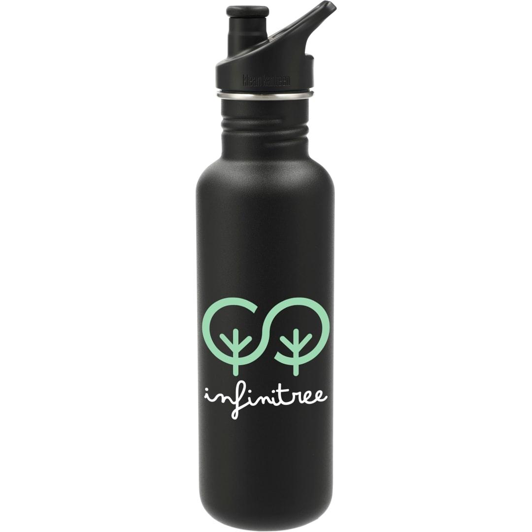 Klean kanteen eco classic 27oz- sport cap Black miniatura 7