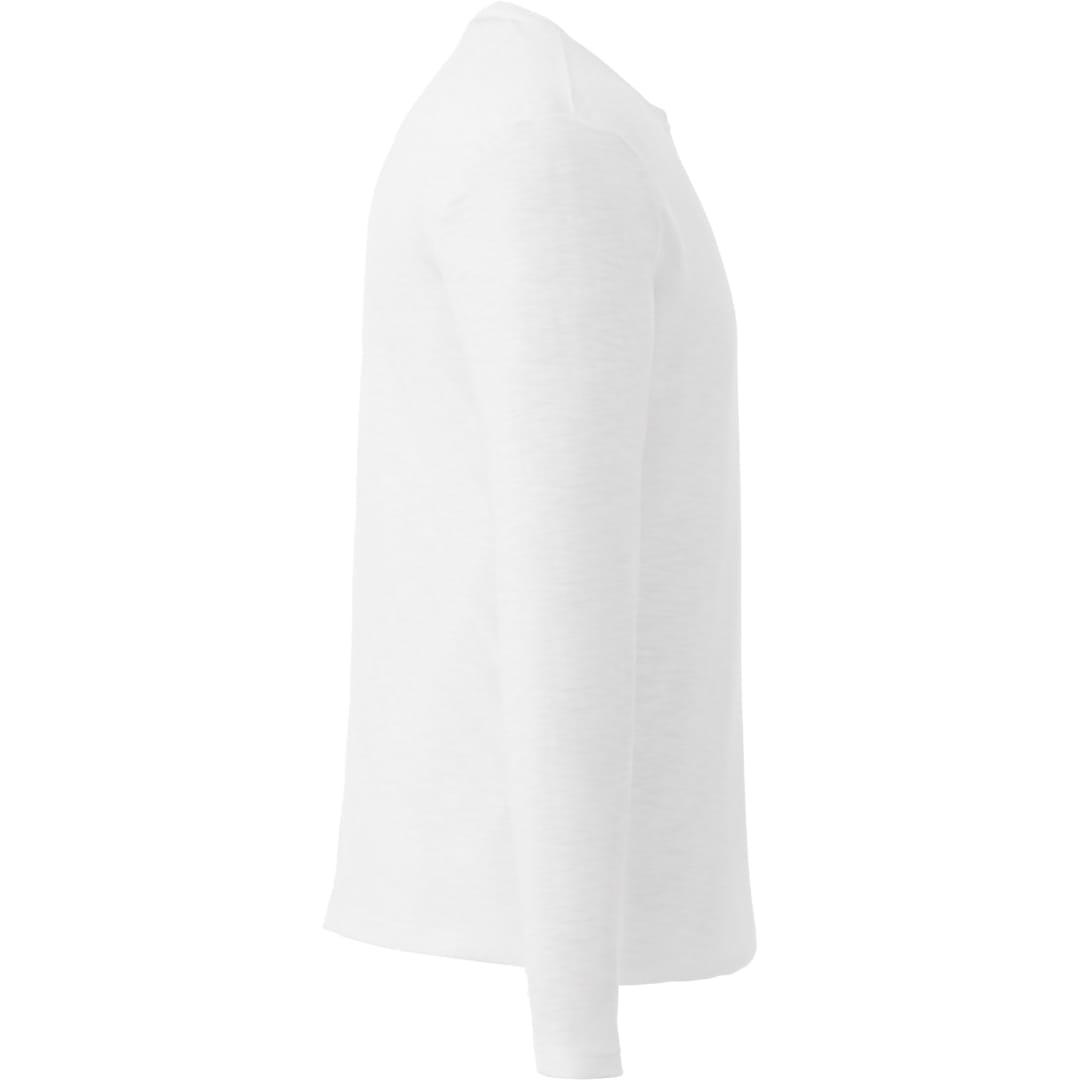 Mens holt long sleeve tee White miniatura 4