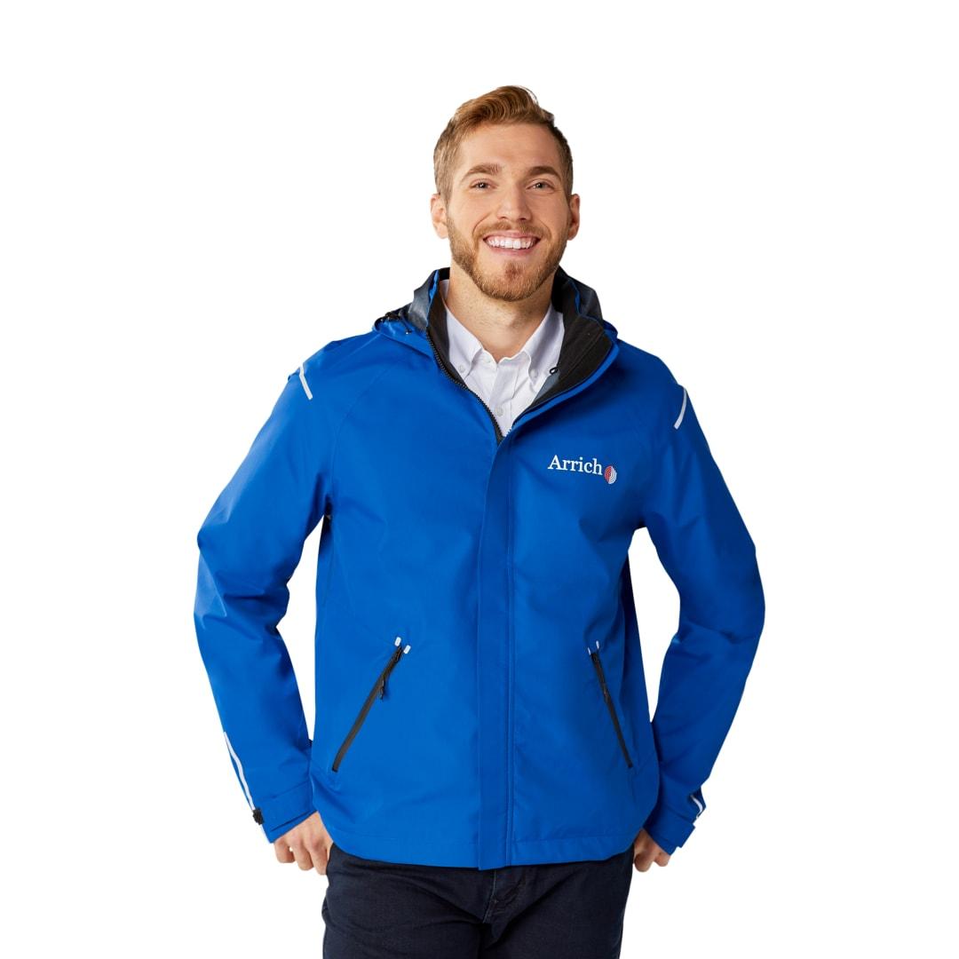 Mens gearhart softshell jacket Grey miniatura 10