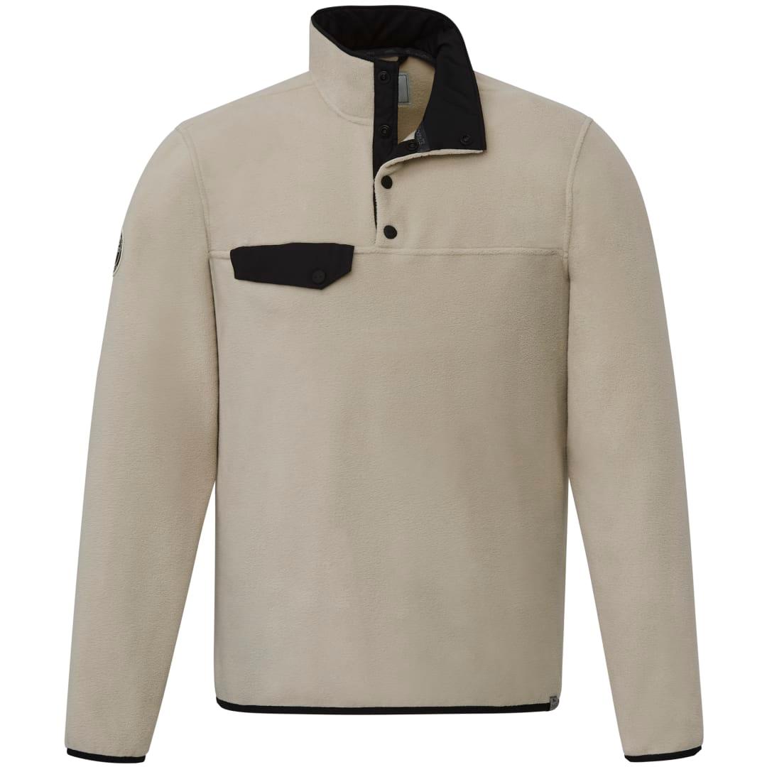 Roots73 westville eco microfleece pullover - mens Beige miniatura 3